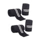 thumbnail image 2 of Paquete de 4 Correas de Levantamiento de Pesas, Muñequeras de Compresión, Muñequeras de Soporte para Entrenamiento de Fuerza Y Gimnasio., 2 of 8