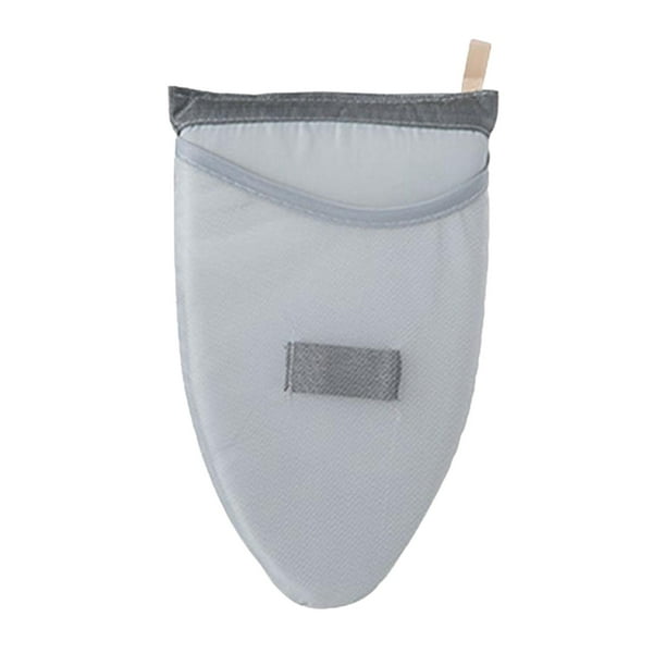 Mini almohadilla de planchado de mano, guante resistente al calor, tabla de planchar, guantes protectores cabeza triangular