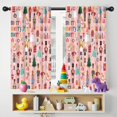 thumbnail image 5 of Blackout Kids Curtains,Pink Christmas Nutcracker Pattern Childrens Insulated Curtains Set Of 2,Bedroom Essentials,Toddler Room Decor 42"x54", 5 of 5