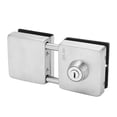 thumbnail image 3 of Frameless Glass Door Locks,2PCS Push Sliding Gate Glass Door Lock Push Sliding Gate Lock Superior Craftsmanship, 3 of 14