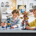 thumbnail image 3 of LEGO NINJAGO Les Robots Titans Jumeaux Figurines d’Action 71870, 3 of 7