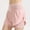 Pink, variant on Athletic Shorts for Women Summer Solid Color High Waist Biker Shorts Casual Loose Fit Quick-Dry Beach Shorts Summer Clothes for Women