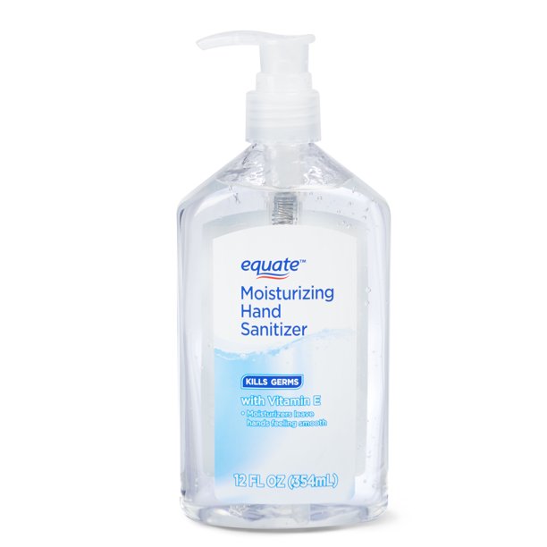 Equate Moisturizing Hand Sanitizer with Vitamin E, 12 fl oz Walmart