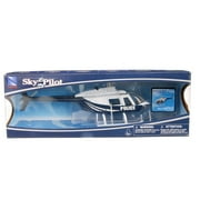 NewRay 26073A Sky Pilot Bell 206 Police, White
