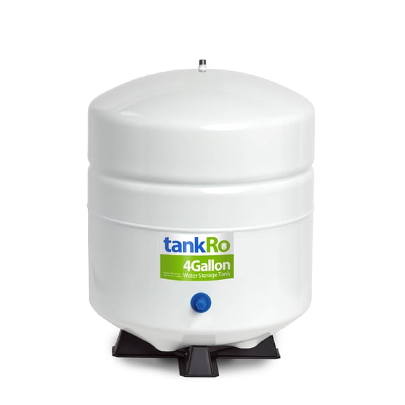 TankRO  4 Gallon Water Storage Tank for Reverse Osmosis  Systems – Pressurized Tank for RO Water Filter Systems with Tank Stand