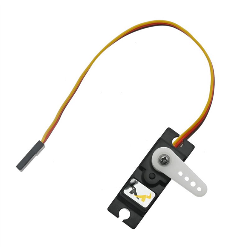 Servo Numérique 17g Noir Pour Voiture RC 1/12 – Engrenages Métalliques – Pièce Compatible MN78, MN82, MN99S