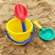 thumbnail image 4 of BRIGHTFUFU Pala para arena para niños, juguetes de playa, pala para arena, 5 uds., 4 of 8