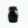 thumbnail image 5 of Black Patent Leather Pointed Toe Flats - 1936 Boutique Style 1752-W55, 5 of 8
