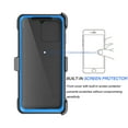 thumbnail image 2 of For Moto G Stylus 2023 Case, Motorola Moto G Stylus 2023 Holster Clip, Tekcoo [Tshell] Shock Absorbing [Blue] Secure Swivel Locking Belt Defender Heavy Full Body Kickstand Carrying Tank Armor Cases, 2 of 8