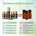 thumbnail image 6 of MAYJAM 28 Pack Therapeutic Grade Essential Oils Set for Diffusers Relaxation,Humidifier,Candle Making,Skin Care,Aromatherapy Oil Diffuser Oils,5ML, 6 of 10