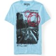 thumbnail image 1 of Aeropostale Street Gears Camiseta gráfica para hombre, azul, extra pequeña, 1 of 1