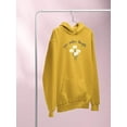 thumbnail image 3 of Grow Positive Thoughts Daisies Hoodie Women -Image by Shutterstock, Female Medium, 3 of 4