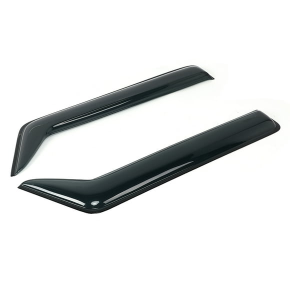 Sun Rain Visor 2pcs Smoky Window Visor Shades Sun Rain Guard Fits For Jimny 2019