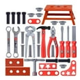 thumbnail image 1 of PEACNNG Ensemble d'Outils 55 Pcs Jouet de Simulation Boîte à Outils Tournevis Bébé Perceuse Électrique Outil de Réparation Simulation Jouets pour Enfants, 1 of 4