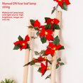 thumbnail image 3 of Moyic navideñas, lámpara de ventana de pared IP54, plantas temáticas de vacaciones, iluminación decorativa, arte DIY, funciona con Kits de decoración para fiestas Moyic HA072144-01, 3 of 6