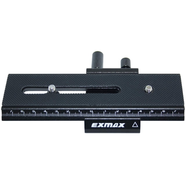 Raíl de enfoque EXMAX, 16 cm, 2 vías, macro para cámara