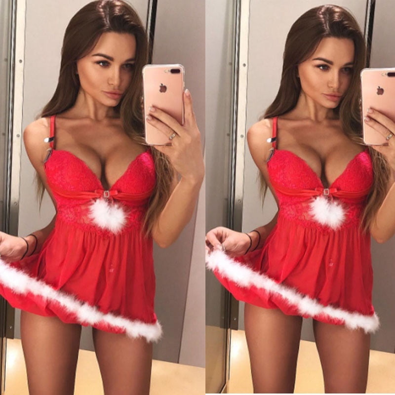 red lingerie