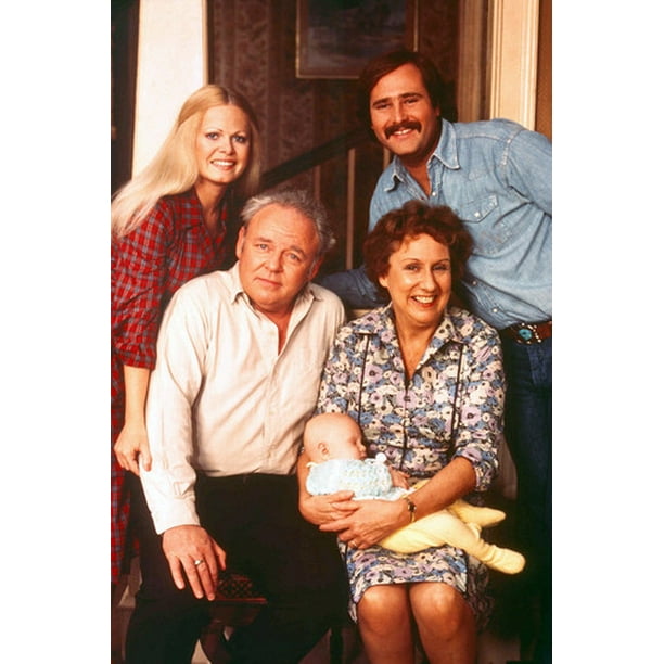 All In The Family 24X36 Poster classic Archie, Edith, Meathead & Gloria