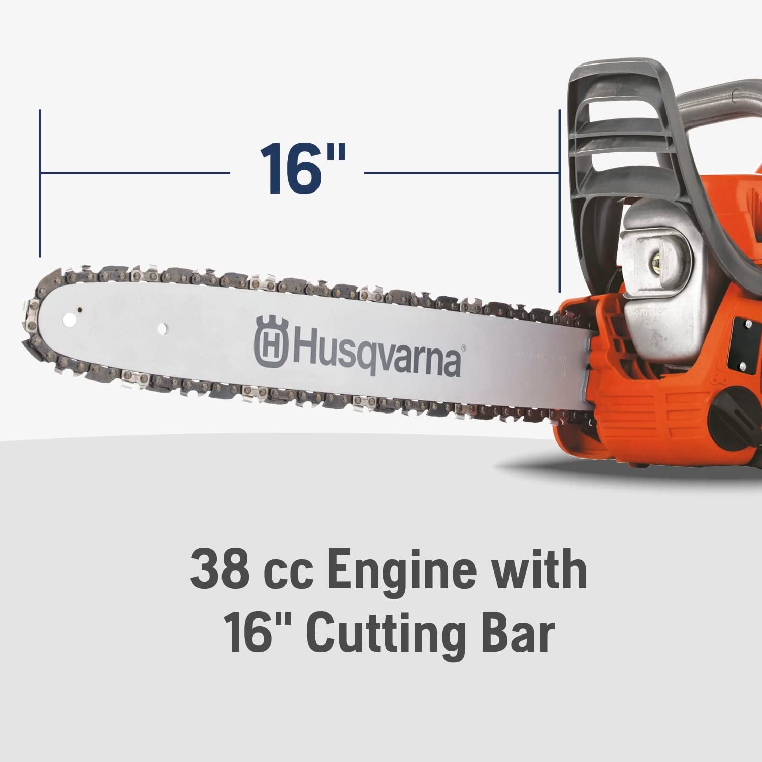 Husqvarna 967861816 135 Mark II Chainsaw OEM X-Torq Engine 16" Bar Low Vibration
