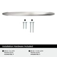 thumbnail image 4 of Amerock Arc 5-1/16 inch Center-to-Center Polished Chrome Cabinet Pull, 10 Pack, 4 of 4