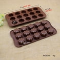 thumbnail image 3 of Nkmbld Molds for Baking Diy Cake Baking 15 Grids Flower Chocolate Baking Tray for Home Baking, Birthday Parties, Wedding Desserts, 3 of 9
