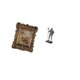 thumbnail image 5 of Marco de fotos retro para mesa, marco de fotos vintage, marco de resina adornado para colgar en la pared, estatua de caballero, artesanías, figura col, 5 of 8