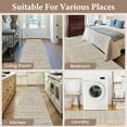 thumbnail image 2 of YEERSWAG Runner Rugs 2'x8' Moroccan Long Kitchen Runner Rugs Washable Ultra-Thin Non Slip Runner Rug, Soft Modern Geometric Print Carpet Runners for Hallway Entryway Bedroom Kitchen, 2 of 7