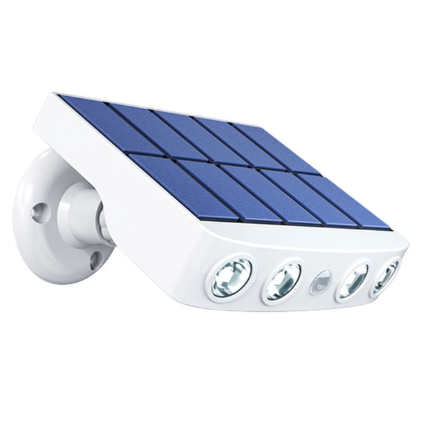 NUEVA luz solar al aire libre sensor de movimiento impermeable jardín LED lámpara solar focos para jardín camino calle luz de pared led Iluminación y accesorios Weiße Schale weißes Licht Toystoory HA005470-03B