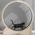 thumbnail image 3 of BRIGHTFUFU Ejercicio de gato Running Wheel Mat de reemplazo de la almohadilla del rastro del rastro del gato para gatos interiores, 3 of 7