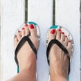 thumbnail image 5 of GZHJMY Flip Flops Slippers Ocean Sea Turtle Tortoise Animal for Women Girl Men Sandals Beach Summer Shower Slippers Shoes, 5 of 5