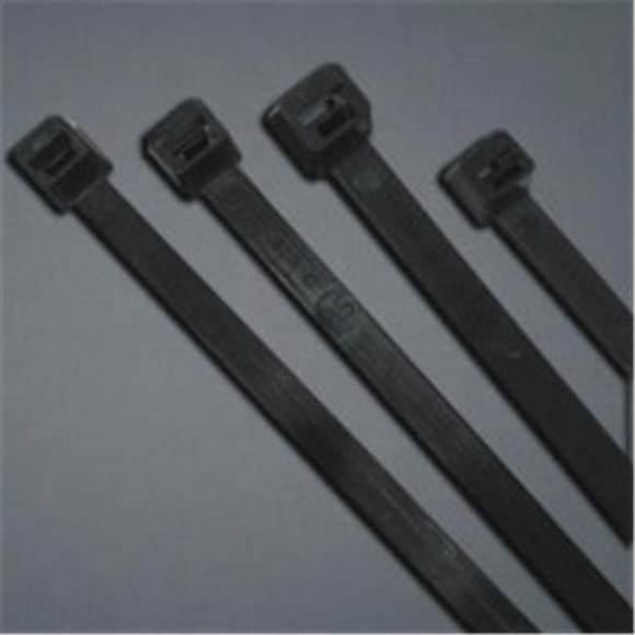 Anchor Brand 102-1450UVB 14.6 in. Liens de Câble, 50 lbs Résistance à la Traction, UV Noir