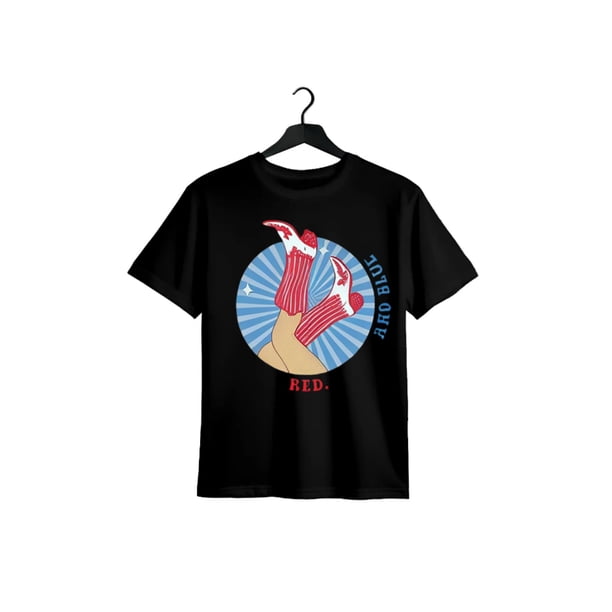 Toby Courtesy of the Red Shirt, Toby american Ride T-Shirt White and Blue Sweatshirt Hoodie