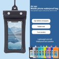 thumbnail image 3 of Waterproof Phone Bag Waterproof Phone Bag Sensitive Touch Screen High Clarity Anti-slip Airbags Float Rafting Water Park Mobile Phone Cover Water Sports, 3 of 6