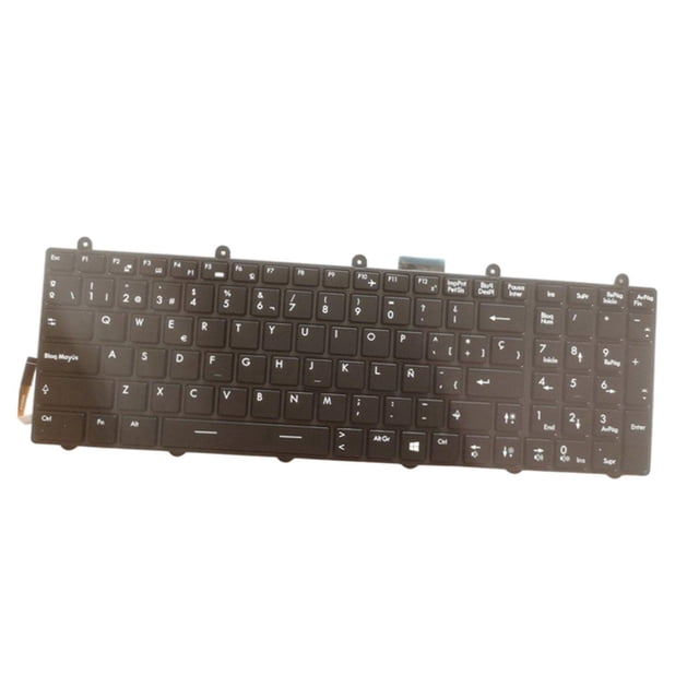 Teclado portátil perfke retroiluminado en español compatible con MSI GP60 GP70