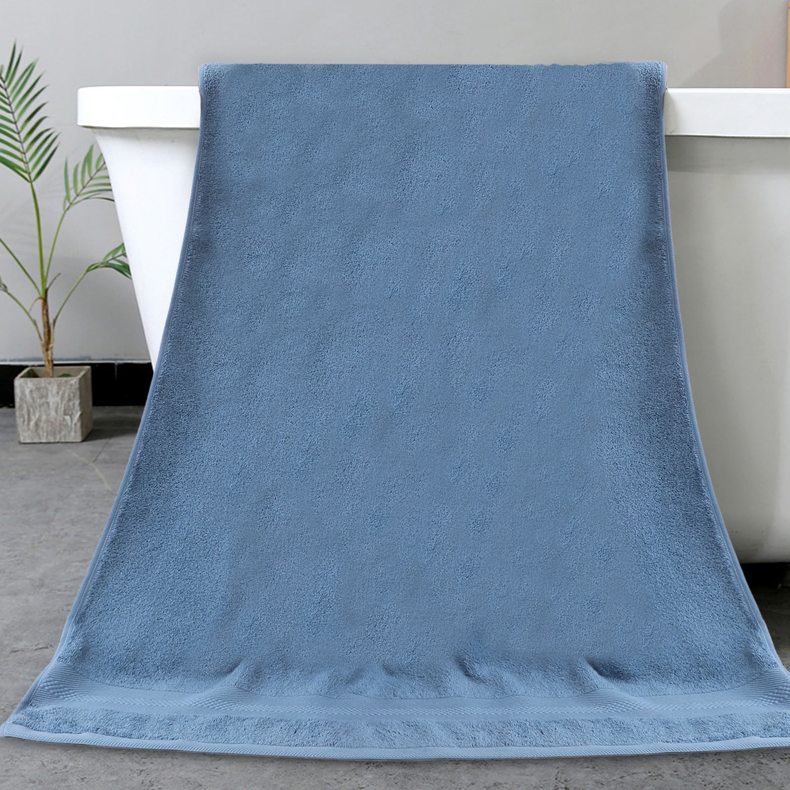 Thick Soft Absorbent Bath Towel Set, Large Household Wash Face Gift Towel, 100% Cotton, Ultra Soft, Highly Absorbent, Modern Minimalist, Family Bathroom, Daily Use, Luxurious Spa Experience TOPLIU
