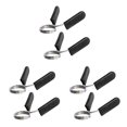 thumbnail image 3 of bedienty 2PCS Gym Barbell Weight Spring Collar Lock Clips Clip Bar Dumbbell Gym Sport black silver 25mm 3Set, 3 of 6