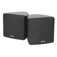 thumbnail image 2 of 10) Rockville Cube 3.5" 30w RMS Black Home Theater Wall Speakers+Swivel Brackets, 2 of 11