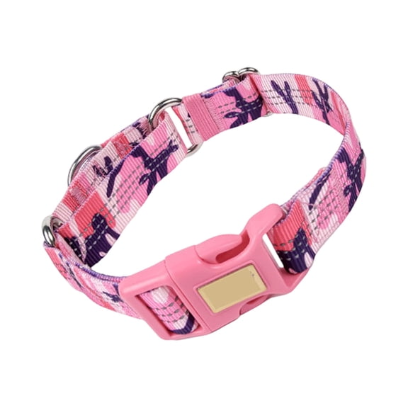 Camo Dog Collar | Heavy Duty Dog Collar | Adjustable Nylon Dog Collar for Walking Training, Gift for Pet Owners