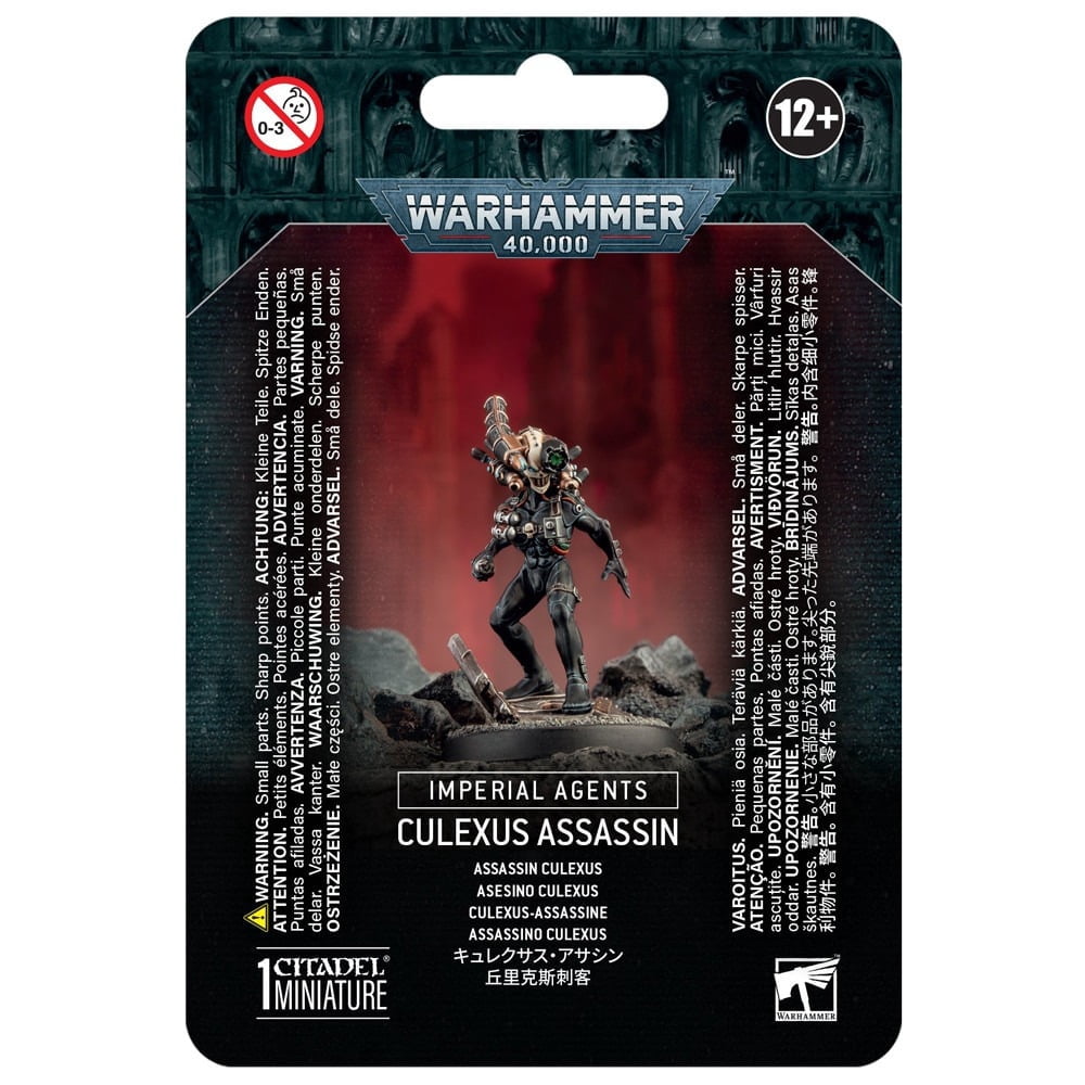 Games Workshop - Warhammer 40K - Imperial Agents - Culexus Assassin