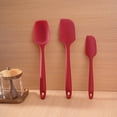 thumbnail image 4 of ILoveMilan All-in-One Heat Resistant Silicone Scraper Set Red Design, 4 of 5