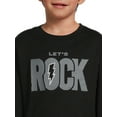 thumbnail image 4 of 365 Kids from Garanimals Boys Long Sleeve Graphic Tee, Sizes 4-10, 4 of 5