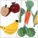 thumbnail image 5 of Figuras de dibujos animados de frutas y verduras simuladas Adorno de cocina Estatua de modelado Plástico Niño, 5 of 6