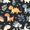Orange Dinosaur, variant on Yayeee Faucet Mat for Kitchen Sink 14.7" Diatomite Long Splash Guard Pad, Watercolor Butterflies
