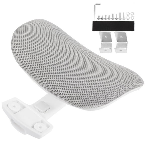 WRITWAA 1 Set Computer Chair Headrest Attachment Iron Height Adjustable for Home Use