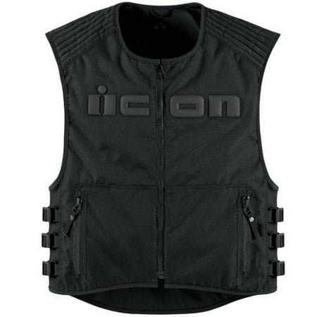 Icon Street Gear - Icon Brigand Textile Street Vest Stealth