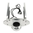 thumbnail image 1 of Soporte de torre para wakeboard con ángulo ajustable, soporte de aleación de aluminio pulido para tubos con abrazadera de 1,89, 2,36 y 2,48 pulgadas, 1 of 15