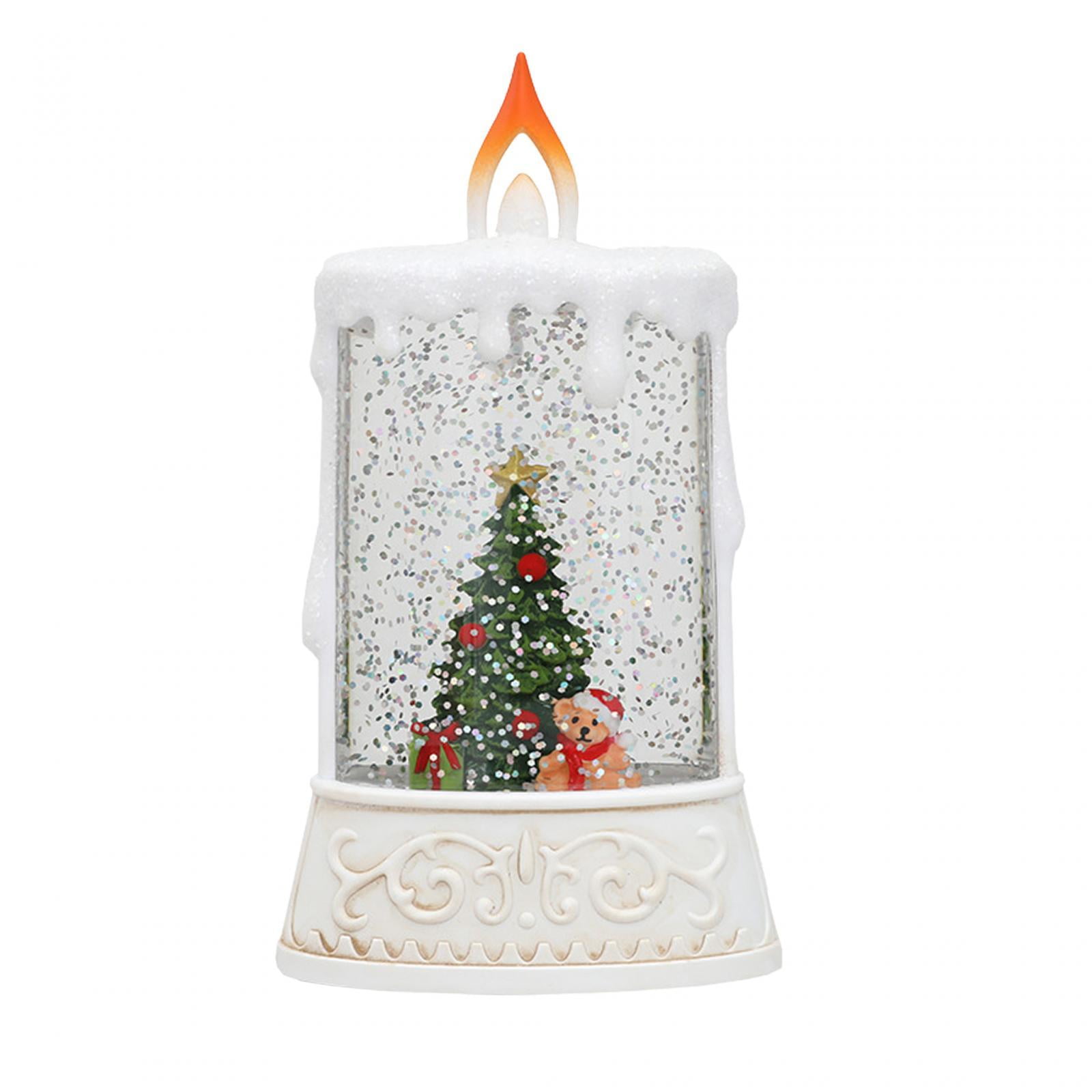 Velas Inalámbricas Y Sin Llama, Vela LED Para árbol De Navidad Con Control Remoto Y Lazos Desmontables Velas Parpadeantes Con Control Remoto Y Con Pilas Para Decoracion Navidena En Interiores