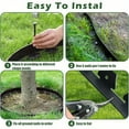 thumbnail image 5 of High Landscape Edge Kit, with L-shaped Partition, Black PE Garden Edge, for Flower Beds and Lawns, Garden Edge Solution | Modern Garden Decoration | Durable Garden Edge, Garden Edge Supplies, 5 of 6