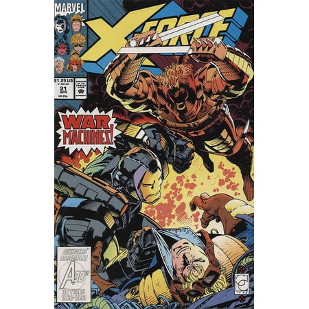 X-Force #21 VF ; Marvel Comic Book