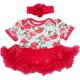 thumbnail image 2 of MAIHAO Reborn Baby Dolls Clothes for 17-22 Inch Newborn Baby Doll Girl, Baby Doll Clothes Outfit Accessories fit 17-22 Inch Baby Doll Girl (Red Tutu Skirt), 2 of 5